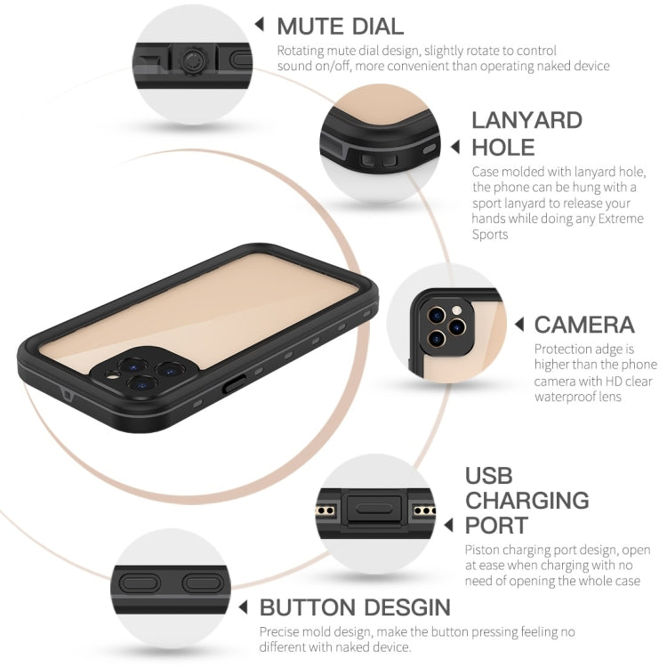 For iPhone 12 mini RedPepper Shockproof Scratchproof Dust-proof PC + TPU Protective Case(Black) - iPhone 12 mini Cases by RedPepper | Online Shopping South Africa | PMc TechLife | Buy Now Pay Later Mobicred