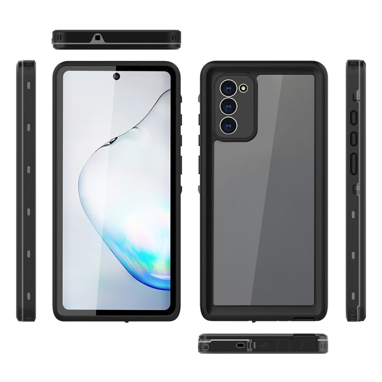 For Samsung Galaxy Note20 5G RedPepper Shockproof Scratchproof Dust-proof PC + TPU Protective Case(Blue) - Galaxy Note20 Cases by RedPepper | Online Shopping South Africa | PMc TechLife | Buy Now Pay Later Mobicred