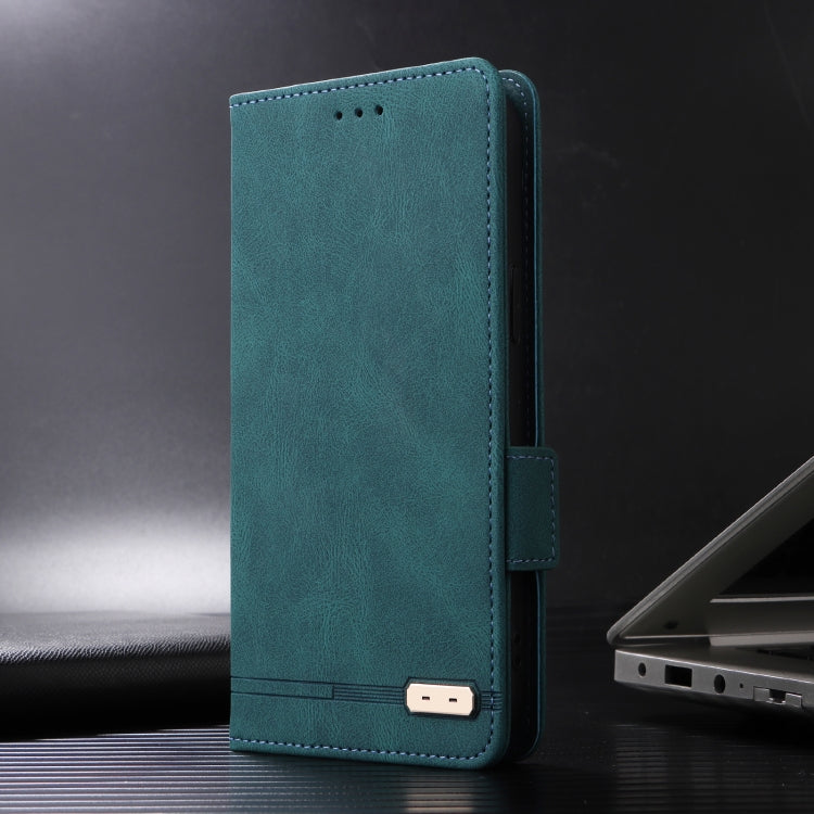 For iPhone 16 Pro Magnetic Clasp Leather Phone Case(Green) - iPhone 16 Pro Cases by PMC TechLife | Online Shopping South Africa | PMC TechLife | Buy Now Pay Later Mobicred