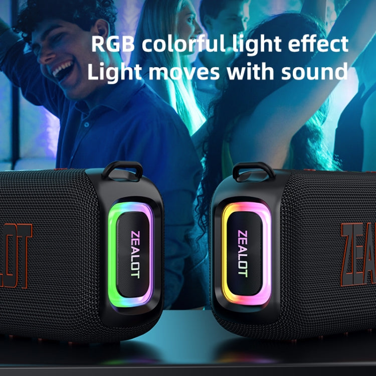 Zealot S85 50W Outdoor Waterproof Portable Bluetooth Speaker(Blue) - free shipping - PMC Jewellery - Order now!