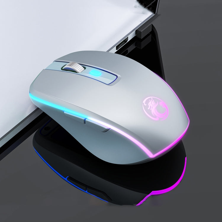 iMICE G903 Bluetooth Dual Mode 6-key Silent Wireless Gaming Mouse(Silver) - free shipping - PMC Jewellery - Order now!