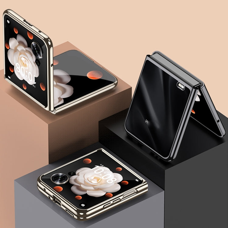 For Honor Magic V Flip GKK Electroplating Full Coverage Phone Case(Pink) - free shipping - PMC Jewellery - Order now!