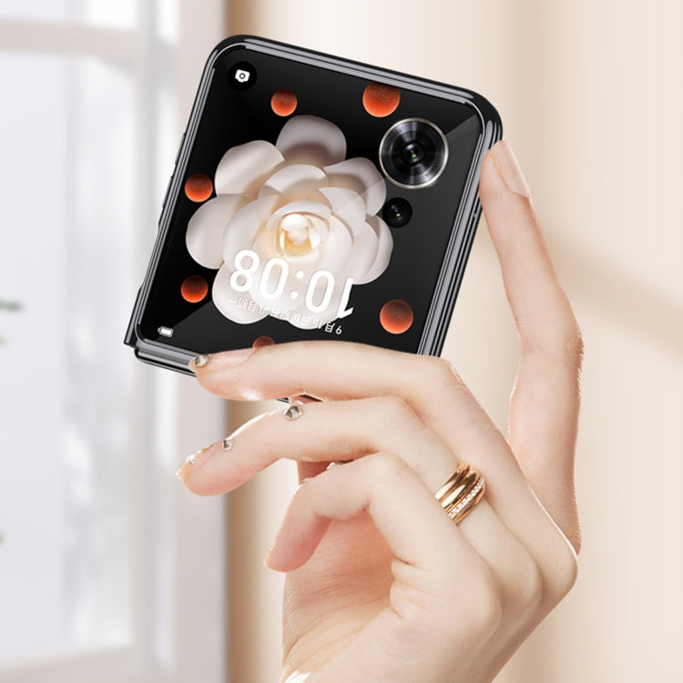 For Honor Magic V Flip GKK Electroplating Full Coverage Phone Case(Pink) - free shipping - PMC Jewellery - Order now!