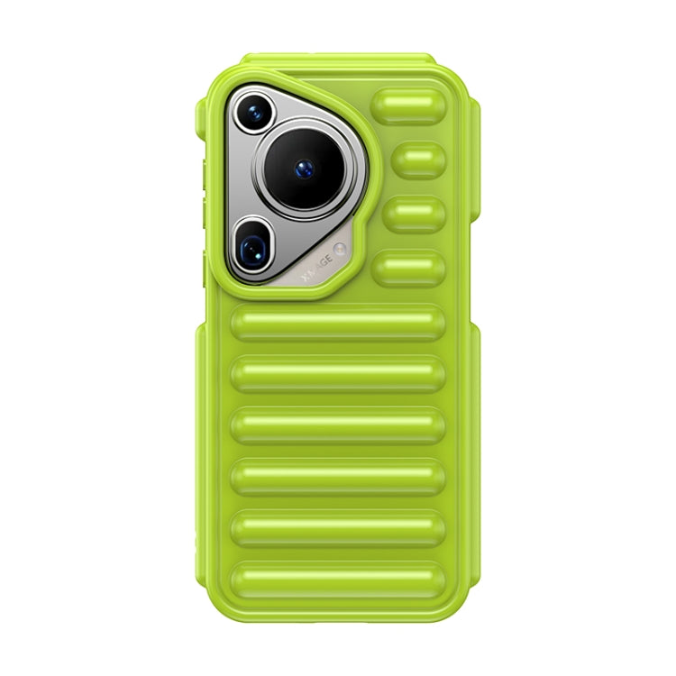 For Huawei Pura 70 Ultra Capsule Series Candy Color TPU Phone Case(Green) - Huawei Cases by PMC Jewellery | Online Shopping South Africa | PMC Jewellery | Buy Now Pay Later Mobicred