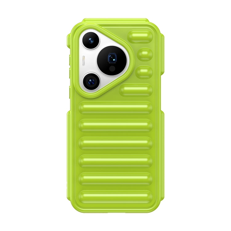 For Huawei Pura 70 Pro+ Capsule Series Candy Color TPU Phone Case(Green) - Huawei Cases by PMC Jewellery | Online Shopping South Africa | PMC Jewellery | Buy Now Pay Later Mobicred