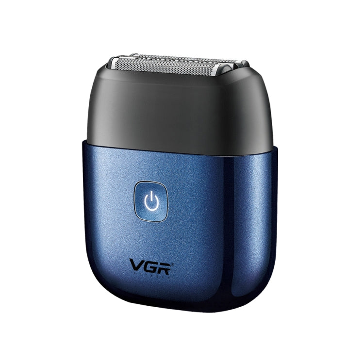 VGR V-340 5W USB Mini Portable Reciprocating Electric Shaver(Blue) - Electric Shavers by VGR | Online Shopping South Africa | PMC Jewellery | Buy Now Pay Later Mobicred