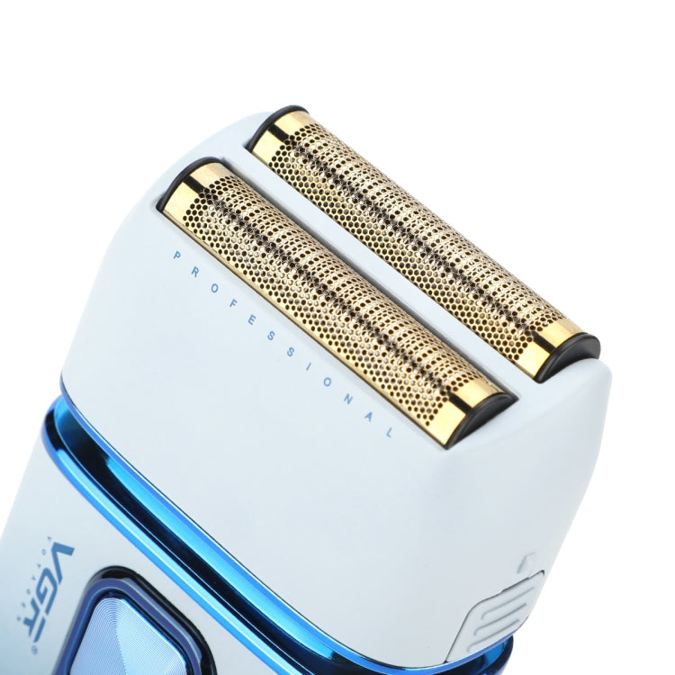 VGR V-362 5W USB Reciprocating Electric Shaver Bald Head Hair Clipper(Sky Blue) - Electric Shavers by VGR | Online Shopping South Africa | PMC Jewellery | Buy Now Pay Later Mobicred