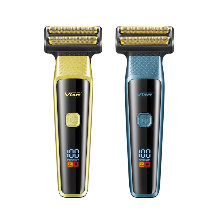 VGR V-366 5W USB 3 in 1 Nose Hair Care LCD Digital Display Electric Shaver(Yellow) - Electric Shavers by VGR | Online Shopping South Africa | PMC Jewellery | Buy Now Pay Later Mobicred