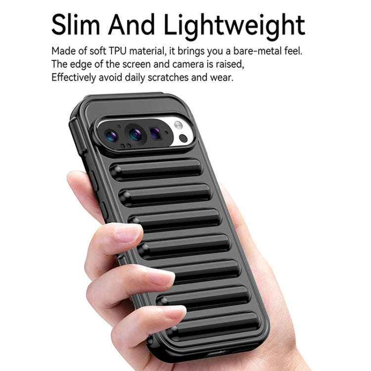 For Google Pixel 9 Capsule Series Candy Color TPU Phone Case(Green) - Google Cases by PMC TechLife | Online Shopping South Africa | PMC TechLife | Buy Now Pay Later Mobicred