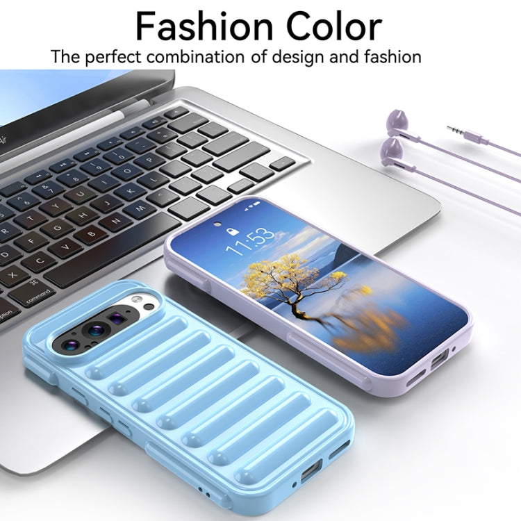 For Google Pixel 9 Pro XL Capsule Series Candy Color TPU Phone Case(Black) - Google Cases by PMC TechLife | Online Shopping South Africa | PMC TechLife | Buy Now Pay Later Mobicred
