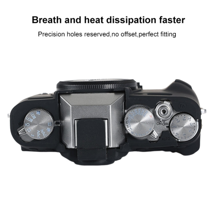 For FUJIFILM X-T30 II Soft Silicone Protective Case(Black) - Protective Case by PMC TechLife | Online Shopping South Africa | PMC TechLife | Buy Now Pay Later Mobicred