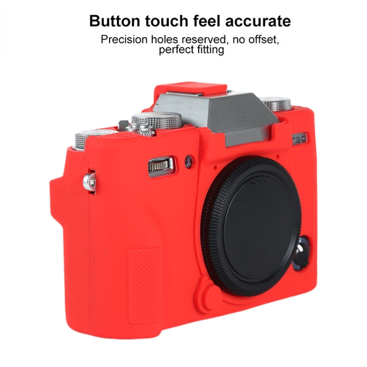 For FUJIFILM X-T30 II Soft Silicone Protective Case(Red) - Protective Case by PMC TechLife | Online Shopping South Africa | PMC TechLife | Buy Now Pay Later Mobicred