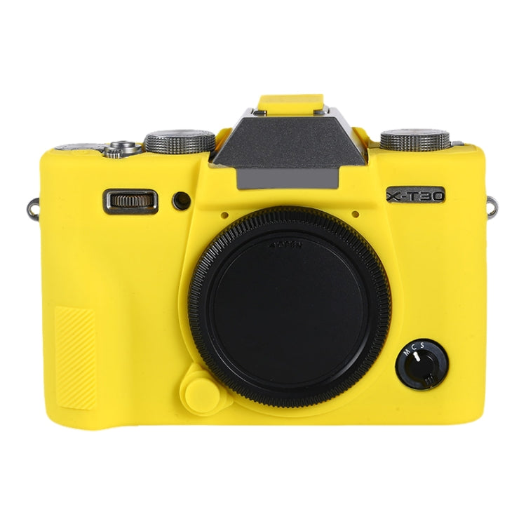 For FUJIFILM X-T30 II Soft Silicone Protective Case(Yellow) - free shipping - PMC TechLife - Order now!