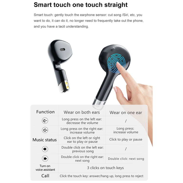 D8 Pro 2.01 inch 2 in 1 Bluetooth Earphone Silicone Strap Smart Watch, Support NFC with Cover(Space Grey) - Smart Watches by PMC TechLife | Online Shopping South Africa | PMC TechLife | Buy Now Pay Later Mobicred