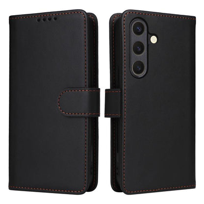 For Samsung Galaxy S25 5G BETOPNICE BN-005 2 in 1 Detachable Imitate Genuine Leather Phone Case(Black) - Galaxy S25 5G Cases by BETOPNICE | Online Shopping South Africa | PMC Jewellery | Buy Now Pay Later Mobicred