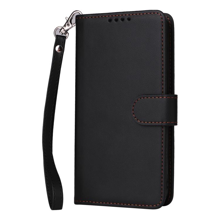 For Samsung Galaxy S25 5G BETOPNICE BN-005 2 in 1 Detachable Imitate Genuine Leather Phone Case(Black) - Galaxy S25 5G Cases by BETOPNICE | Online Shopping South Africa | PMC Jewellery | Buy Now Pay Later Mobicred