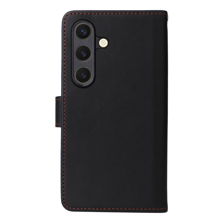 For Samsung Galaxy S25 5G BETOPNICE BN-005 2 in 1 Detachable Imitate Genuine Leather Phone Case(Black) - Galaxy S25 5G Cases by BETOPNICE | Online Shopping South Africa | PMC Jewellery | Buy Now Pay Later Mobicred