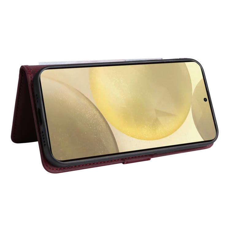 For Samsung Galaxy S25 5G BETOPNICE BN-005 2 in 1 Detachable Imitate Genuine Leather Phone Case(Wine Red) - Galaxy S25 5G Cases by BETOPNICE | Online Shopping South Africa | PMC Jewellery | Buy Now Pay Later Mobicred