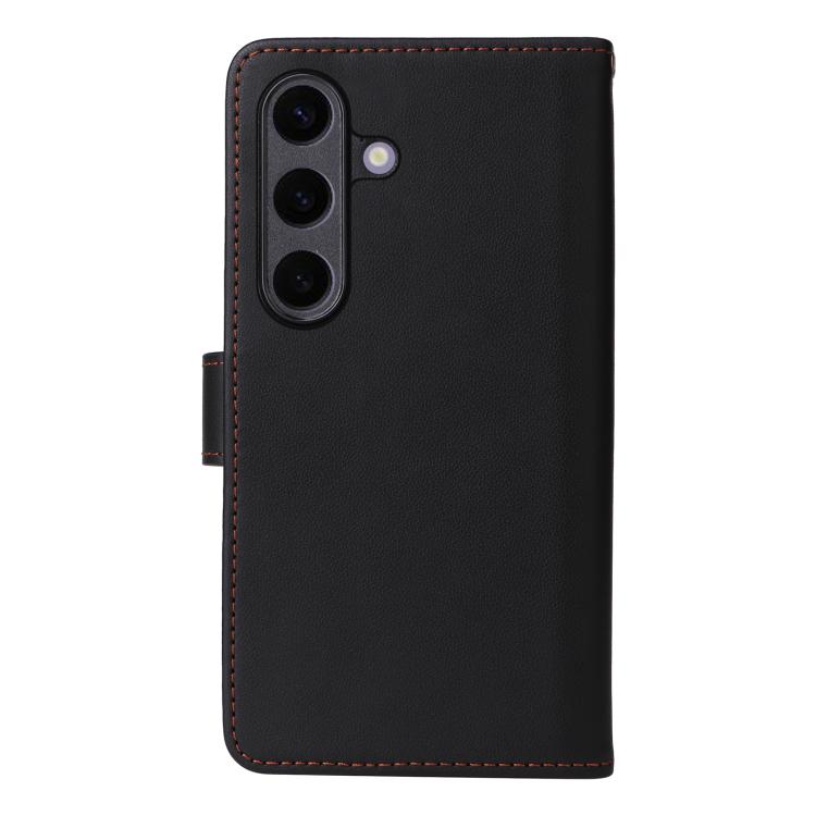 For Samsung Galaxy S25+ 5G BETOPNICE BN-005 2 in 1 Detachable Imitate Genuine Leather Phone Case(Black) - Galaxy S25+ 5G Cases by BETOPNICE | Online Shopping South Africa | PMC Jewellery | Buy Now Pay Later Mobicred