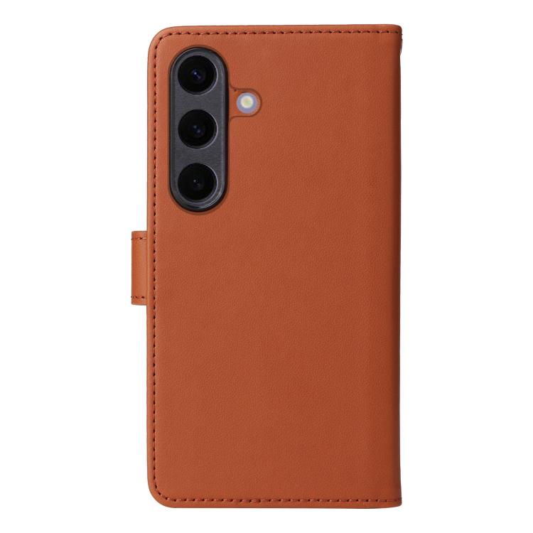 For Samsung Galaxy S25+ 5G BETOPNICE BN-005 2 in 1 Detachable Imitate Genuine Leather Phone Case(Brown) - Galaxy S25+ 5G Cases by BETOPNICE | Online Shopping South Africa | PMC Jewellery | Buy Now Pay Later Mobicred