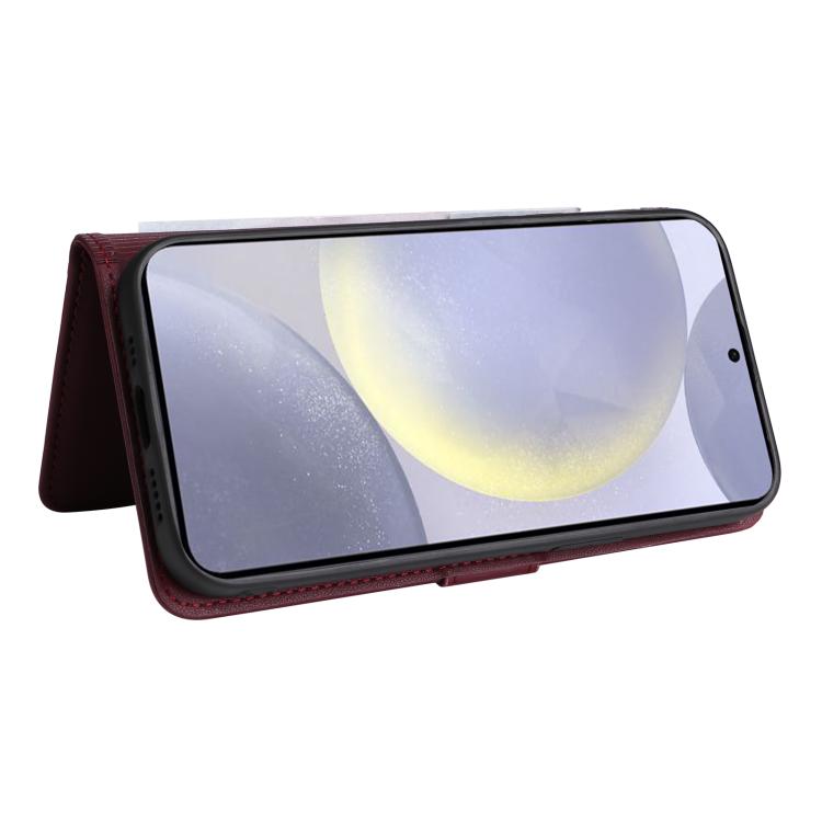 For Samsung Galaxy S25+ 5G BETOPNICE BN-005 2 in 1 Detachable Imitate Genuine Leather Phone Case(Wine Red) - Galaxy S25+ 5G Cases by BETOPNICE | Online Shopping South Africa | PMC Jewellery | Buy Now Pay Later Mobicred