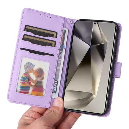 For Samsung Galaxy S25 Ultra 5G BETOPNICE BN-005 2 in 1 Detachable Imitate Genuine Leather Phone Case(Light Purple) - Galaxy S25 Ultra 5G Cases by BETOPNICE | Online Shopping South Africa | PMC Jewellery | Buy Now Pay Later Mobicred