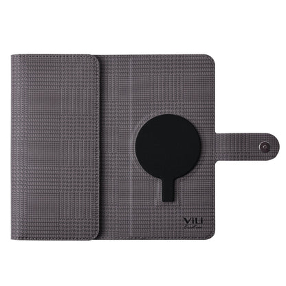 For Samsung Galaxy S24 5G ViLi GHA-C Series RFID MagSafe Magnetic Flip Leather Phone Case(Grey) - Galaxy S24 5G Cases by ViLi | Online Shopping South Africa | PMC Jewellery | Buy Now Pay Later Mobicred