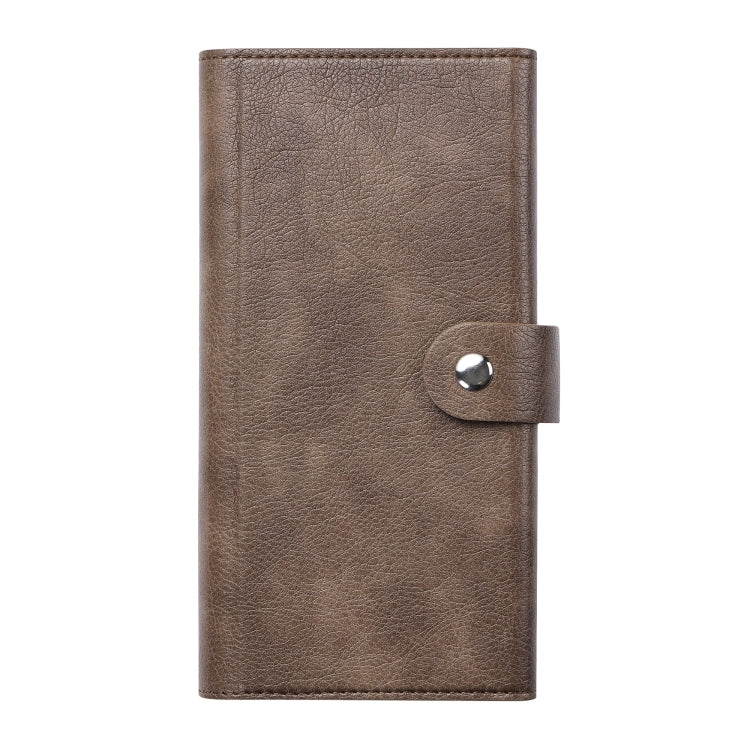 For iPhone 16 Pro ViLi GVA Series MagSafe Magnetic RFID Leather Phone Case(Coffee) - iPhone 16 Pro Cases by ViLi | Online Shopping South Africa | PMC TechLife | Buy Now Pay Later Mobicred