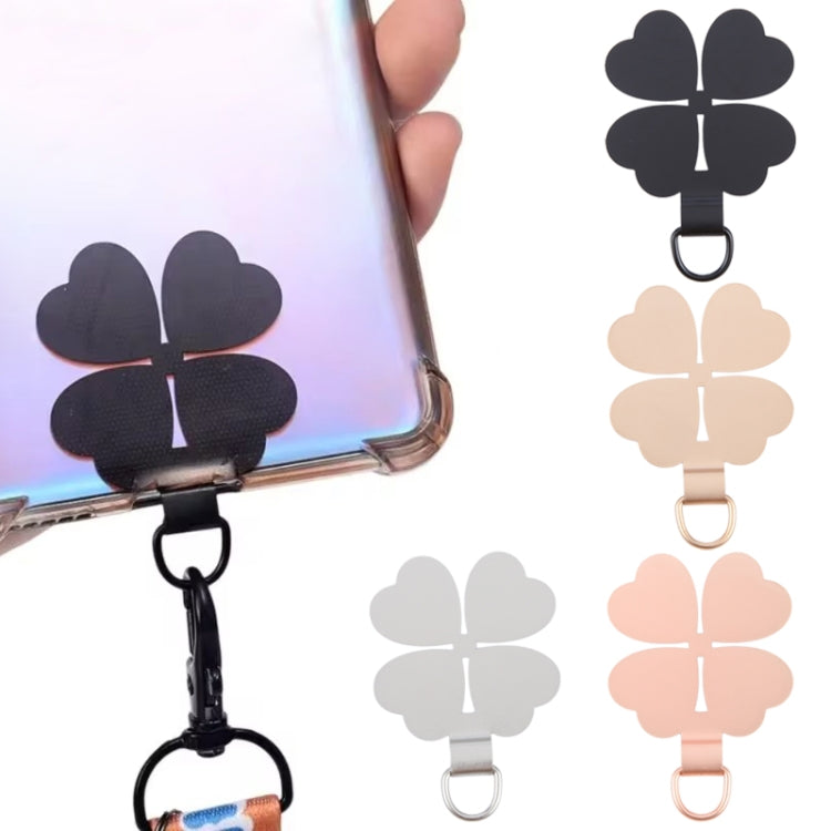 Four-leaf Metal Mobile Phone Lanyard Fixing Gasket(Gold) - free shipping - PMc TechLife - Order now!