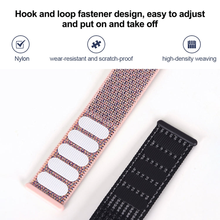 For Samsung Galaxy Watch Ultra 47mm Plastic Connector Nylon Loop Watch Band(Seashell) - Watch Bands by PMC Jewellery | Online Shopping South Africa | PMC Jewellery | Buy Now Pay Later Mobicred