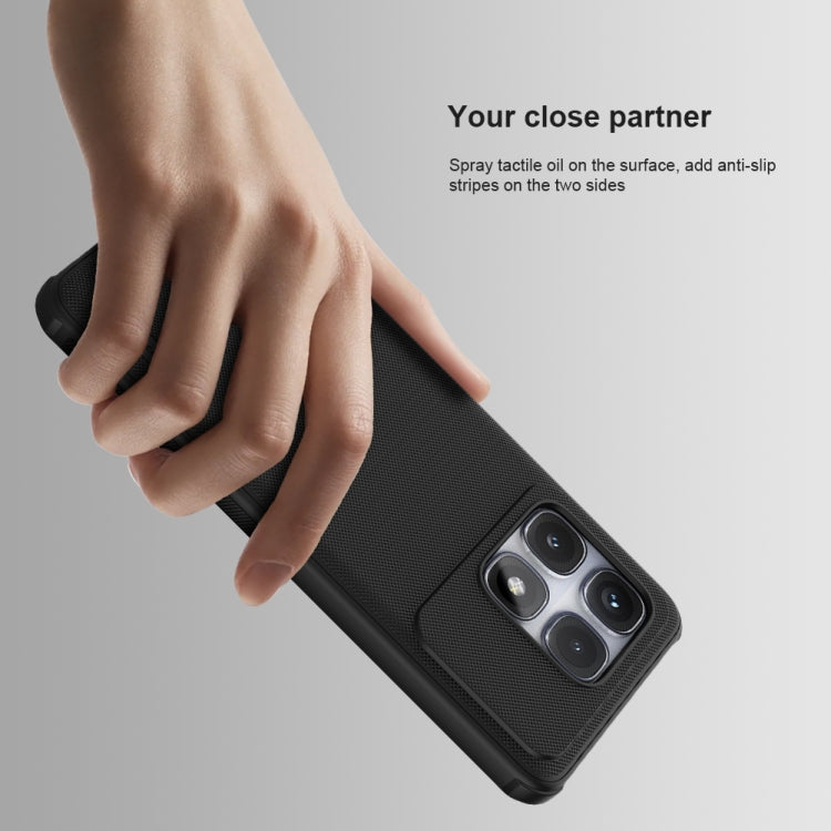 For Redmi K70 Ultra NILLKIN Frosted Shield Pro Magnetic Phone Case(Black) - Xiaomi Cases by NILLKIN | Online Shopping South Africa | PMC Jewellery | Buy Now Pay Later Mobicred