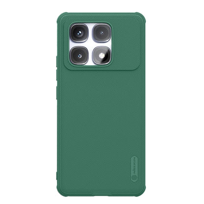 For Redmi K70 Ultra NILLKIN Frosted Shield Pro Magnetic Phone Case(Green) - Xiaomi Cases by NILLKIN | Online Shopping South Africa | PMC Jewellery | Buy Now Pay Later Mobicred