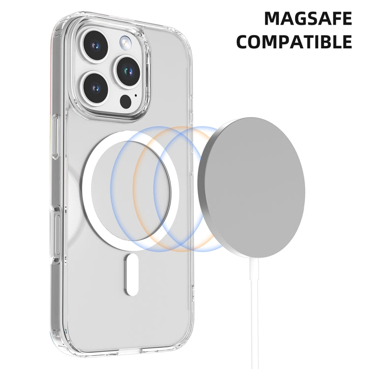 For iPhone 16 Pro Max Mutural Ice Series MagSafe Magnetic TPU Phone Case(Transparent) - iPhone 16 Pro Max Cases by Mutural | Online Shopping South Africa | PMC Jewellery | Buy Now Pay Later Mobicred