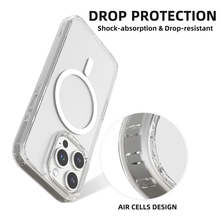 For iPhone 16 Mutural Ice Series MagSafe Magnetic TPU Phone Case(Transparent) - free shipping - PMC TechLife - Order now!