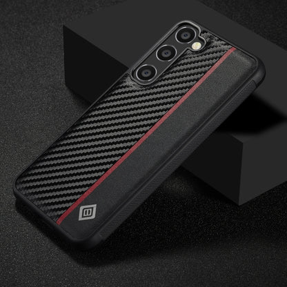 For Samsung Galaxy S25 5G LC.IMEEKE 3 in 1 Carbon Fiber Texture Shockproof Phone Case(Black) - Galaxy S25 5G Cases by LC.IMEEKE | Online Shopping South Africa | PMC Jewellery | Buy Now Pay Later Mobicred