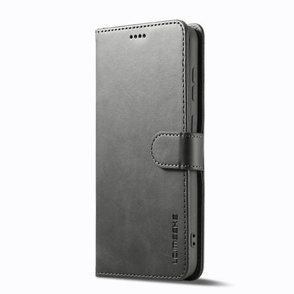 For Samsung Galaxy S25 5G LC.IMEEKE Calf Texture Leather Phone Case(Grey) - Galaxy S25 5G Cases by LC.IMEEKE | Online Shopping South Africa | PMC Jewellery | Buy Now Pay Later Mobicred