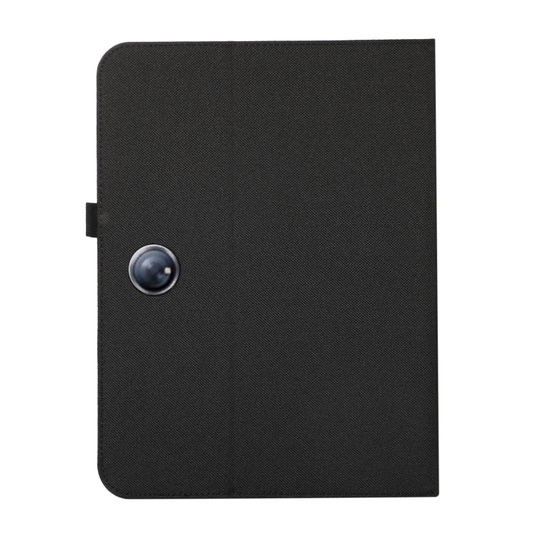 For OnePlus Pad Pro 12.1 Fabric Leather Tablet Case(Black) - Others by PMC TechLife | Online Shopping South Africa | PMC TechLife | Buy Now Pay Later Mobicred