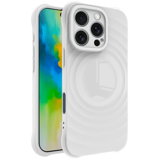 For iPhone 16 Pro Max IMAK UC-6 Series Manbo Frosting Soft Phone Case(White) - iPhone 16 Pro Max Cases by imak | Online Shopping South Africa | PMC Jewellery | Buy Now Pay Later Mobicred