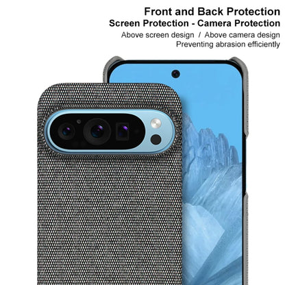 For Google Pixel 9 Pro XL imak Ruiyi Series Cloth Texture PU + PC Phone Case(Dark Grey) - Google Cases by imak | Online Shopping South Africa | PMC Jewellery | Buy Now Pay Later Mobicred