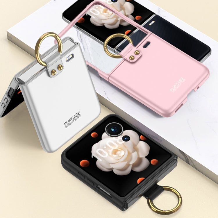 For Honor Magic V Flip GKK Ultra-thin Full Coverage Phone Case with Ring(Pink) - free shipping - PMC Jewellery - Order now!