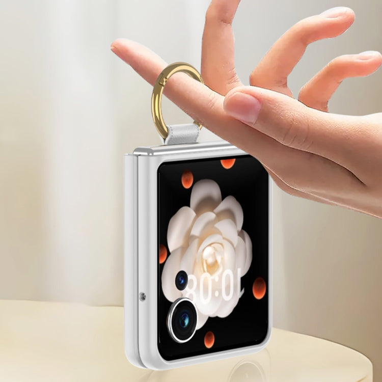 For Honor Magic V Flip GKK Ultra-thin Full Coverage Phone Case with Ring(Pink) - free shipping - PMC Jewellery - Order now!