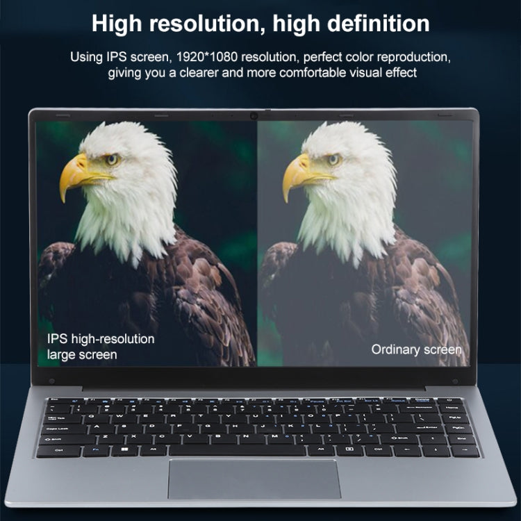 14 inch Windows 11 Laptop, 16GB+256GB, Gen 4th Intel Core i5 CPU, 180 Degree Rotation Axis(Silver) - Others by PMC Jewellery | Online Shopping South Africa | PMC Jewellery | Buy Now Pay Later Mobicred