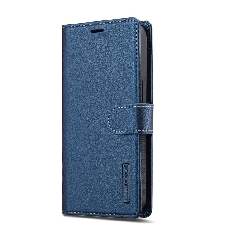 For iPhone 16e LC.IMEEKE L2 Series Detachable Magsafe PU Phone Case with Lanyard(Blue) - free shipping - PMc TechLife - Order now!