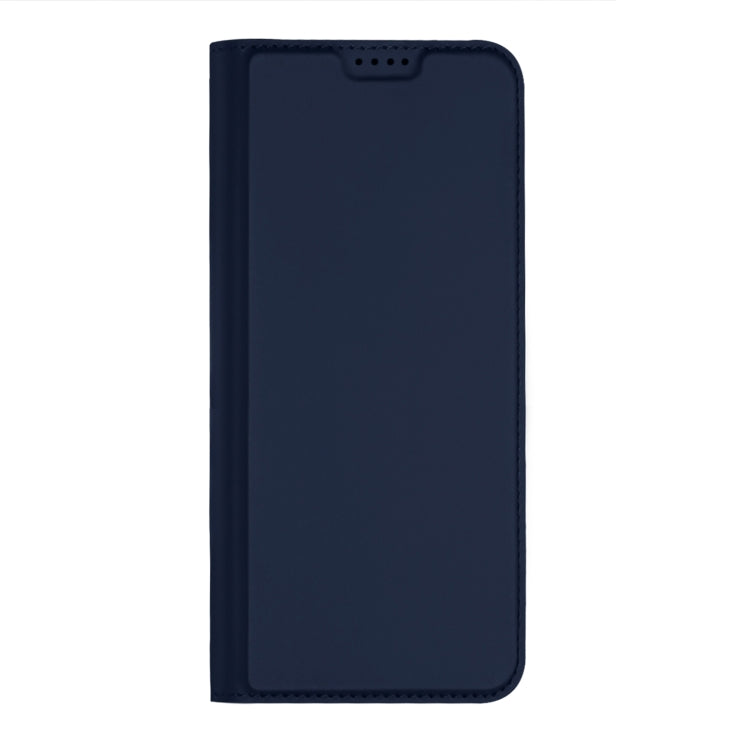 For Samsung Galaxy A06 4G DUX DUCIS Skin Pro Series Flip Leather Phone Case(Blue) - Galaxy Phone Cases by DUX DUCIS | Online Shopping South Africa | PMC Jewellery | Buy Now Pay Later Mobicred