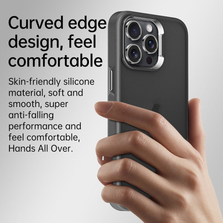For iPhone 16 SULADA Skin Feel Matte Shockproof Phone Case(Grey) - free shipping - PMC Jewellery - Order now!