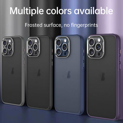 For iPhone 16 SULADA Skin Feel Matte Shockproof Phone Case(Purple) - iPhone 16 Cases by SULADA | Online Shopping South Africa | PMC Jewellery | Buy Now Pay Later Mobicred