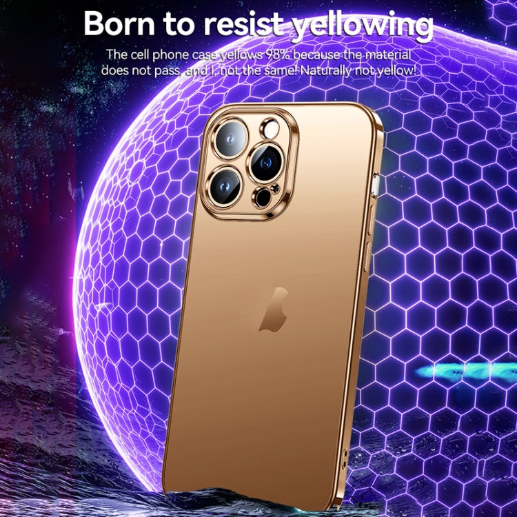 For iPhone 16 Plus SULADA Natural Color Series Electroplating Frosted TPU Phone Case(Silver) - iPhone 16 Plus Cases by SULADA | Online Shopping South Africa | PMC Jewellery | Buy Now Pay Later Mobicred