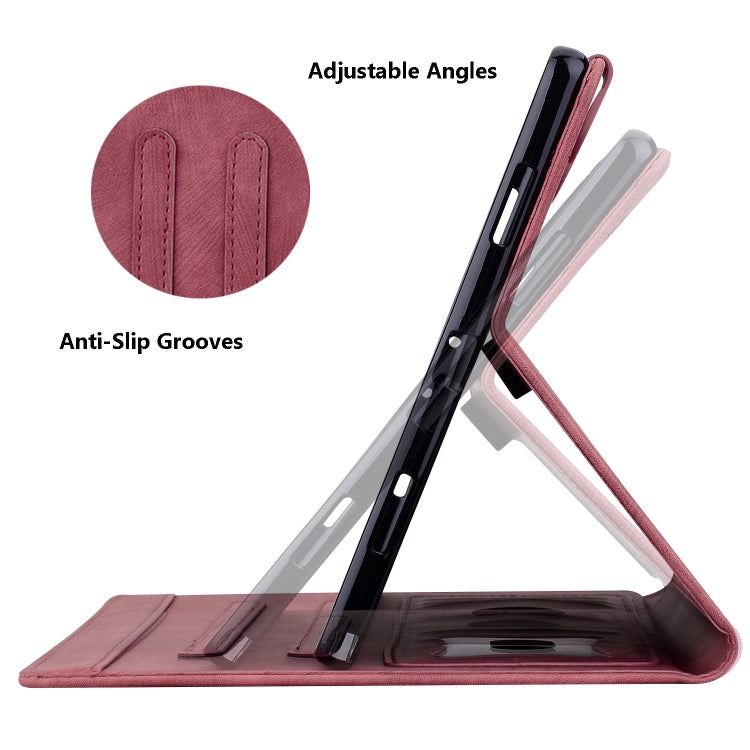 For OnePlus Pad / Pad Pro 12.1 Cartoon Sakura Cat Embossed Leather Tablet Case(Red) - Others by PMC TechLife | Online Shopping South Africa | PMC TechLife | Buy Now Pay Later Mobicred