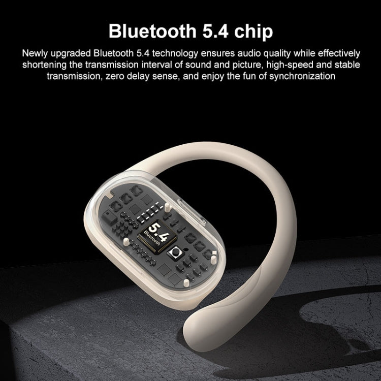 Langsdom TS19 Ear-mounted ENC Noise Reduction Wireless Bluetooth Earphone(White) - free shipping - PMC Jewellery - Order now!