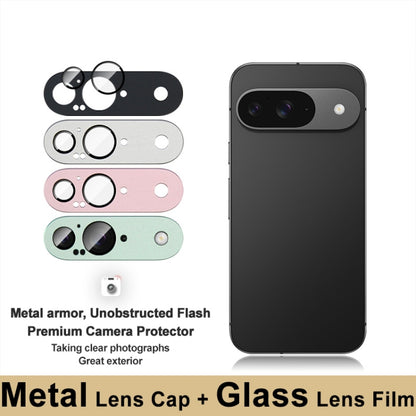 For Google Pixel 9 IMAK Metal Armor Premium Camera Protector Film(Black) - Other by imak | Online Shopping South Africa | PMC Jewellery | Buy Now Pay Later Mobicred